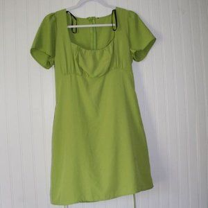 Green summer dress